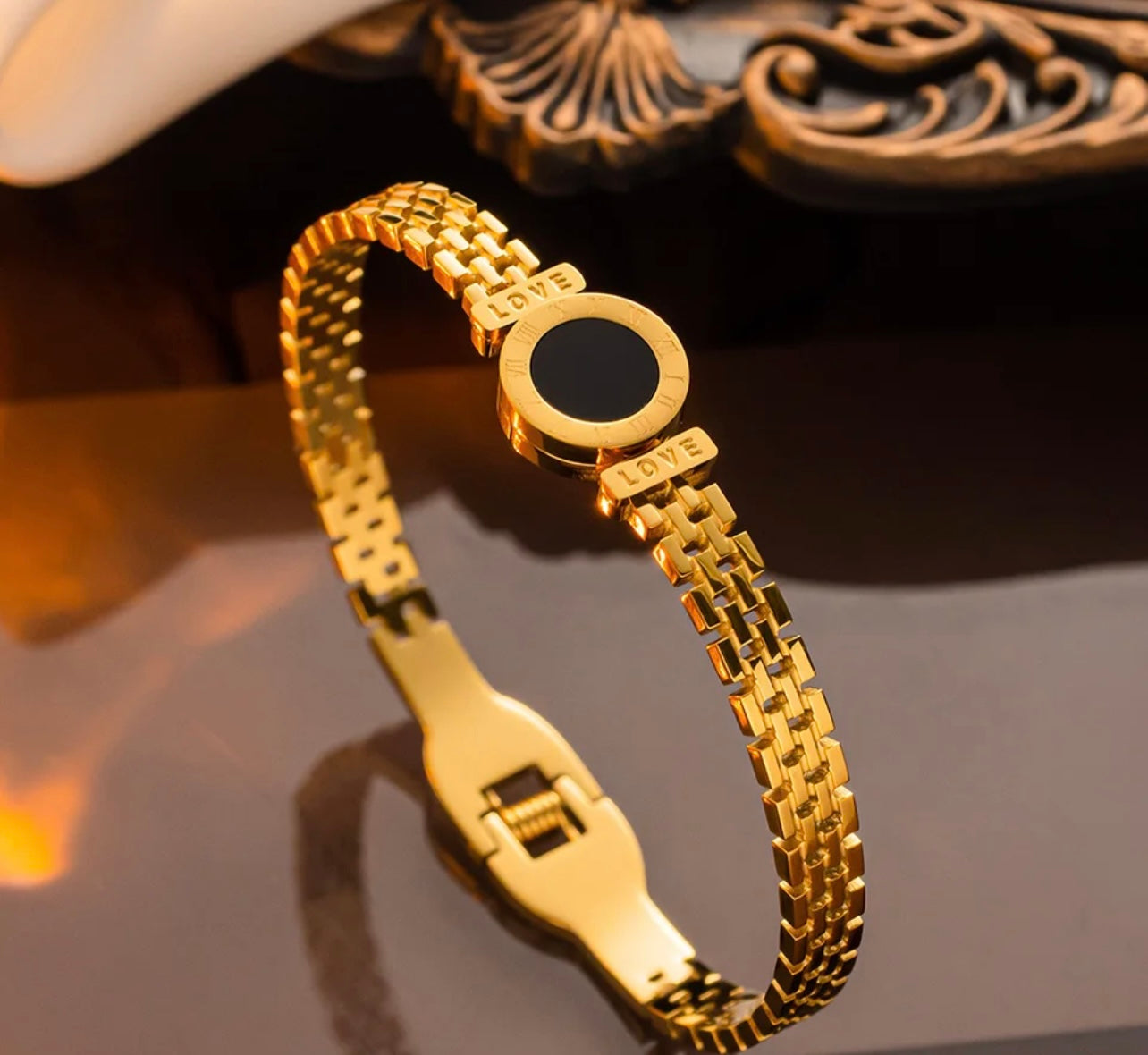 Bracelets Jonc Tendance (Acier inoxydable)