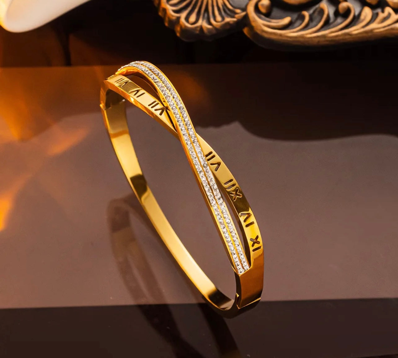 Bracelets Jonc Tendance (Acier inoxydable)