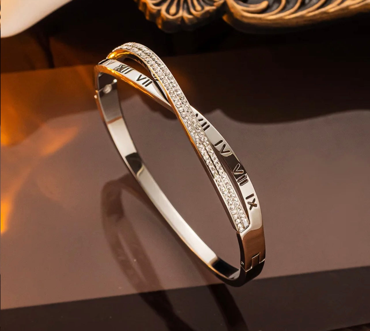 Bracelets Jonc Tendance (Acier inoxydable)