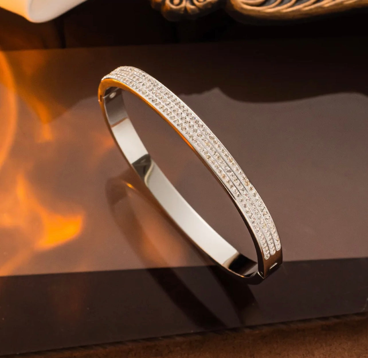 Bracelets Jonc Tendance (Acier inoxydable)