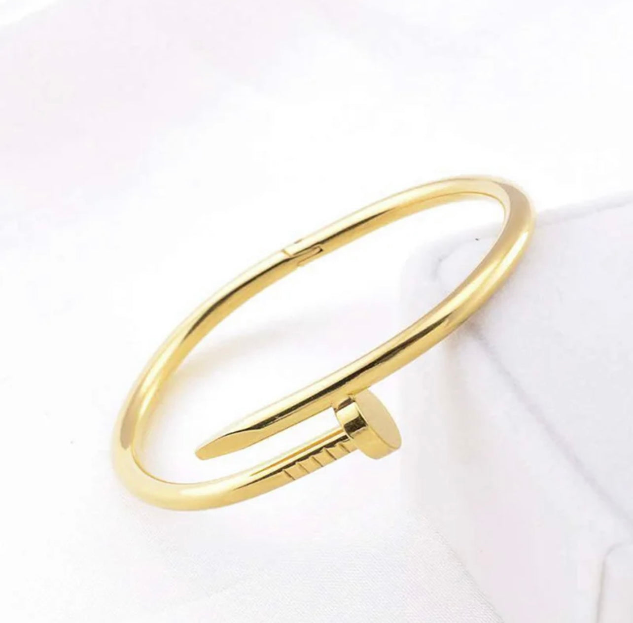 Bracelets Jonc Tendance (Acier inoxydable)