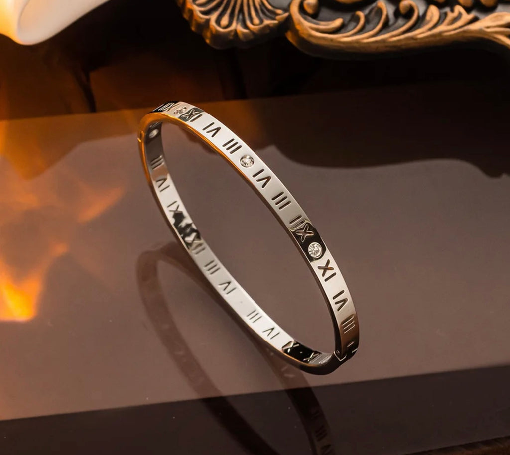 Bracelets Jonc Tendance (Acier inoxydable)